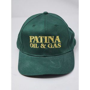 Patina Oil & Gas Snapback Trucker Baseball‎ Hat/Cap Made By Head To Toe Green
